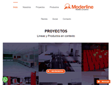 Tablet Screenshot of moderline.com